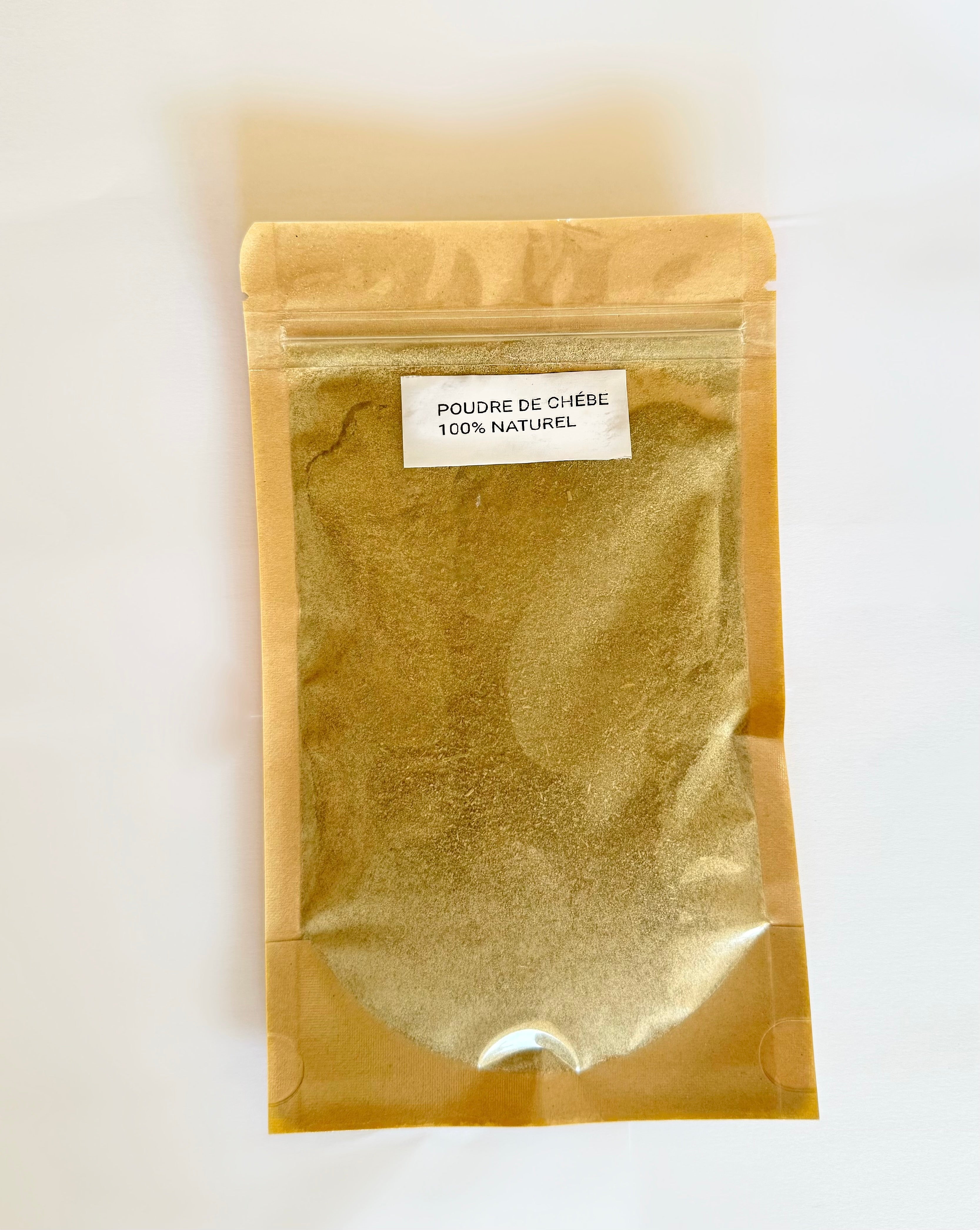 Poudre de Chébé 100% naturelle – Origine Tchad 50g