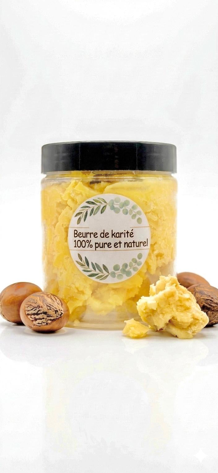 Beurre de karité 100% naturel - origine Côte d’Ivoire 150g