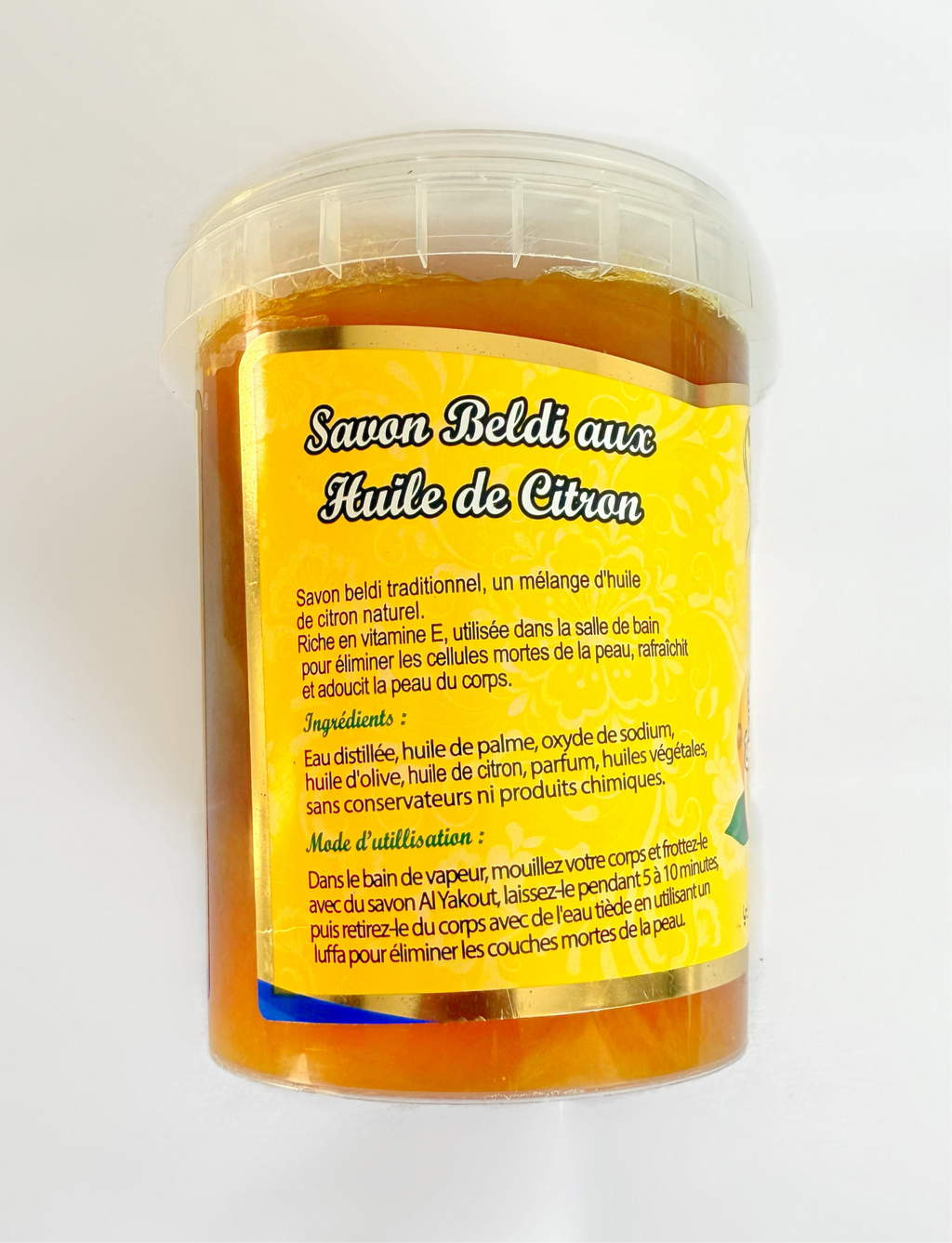 Savon aux huiles de citron 100% Naturel - 500g