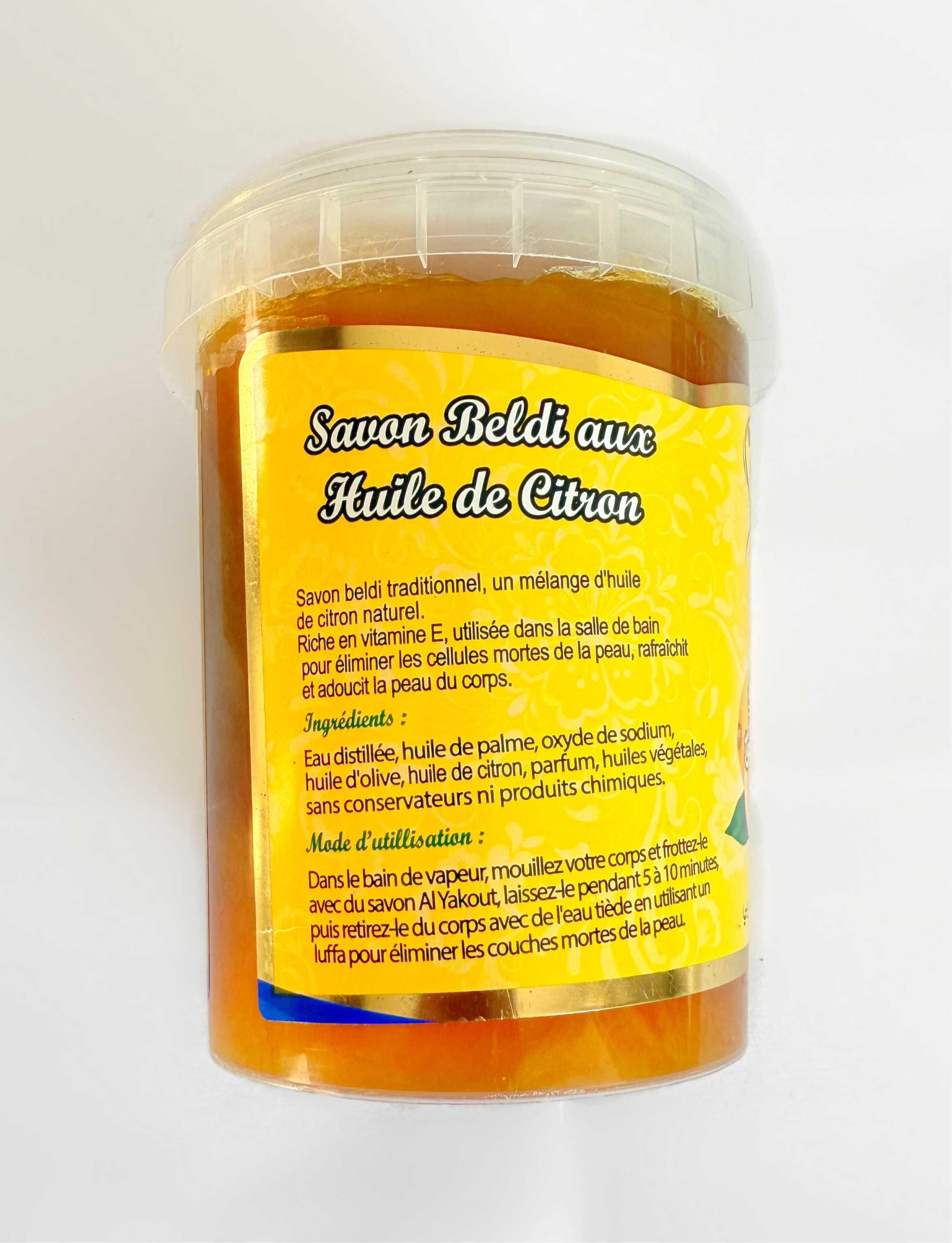 Savon aux huiles de citron 100% Naturel - 500g