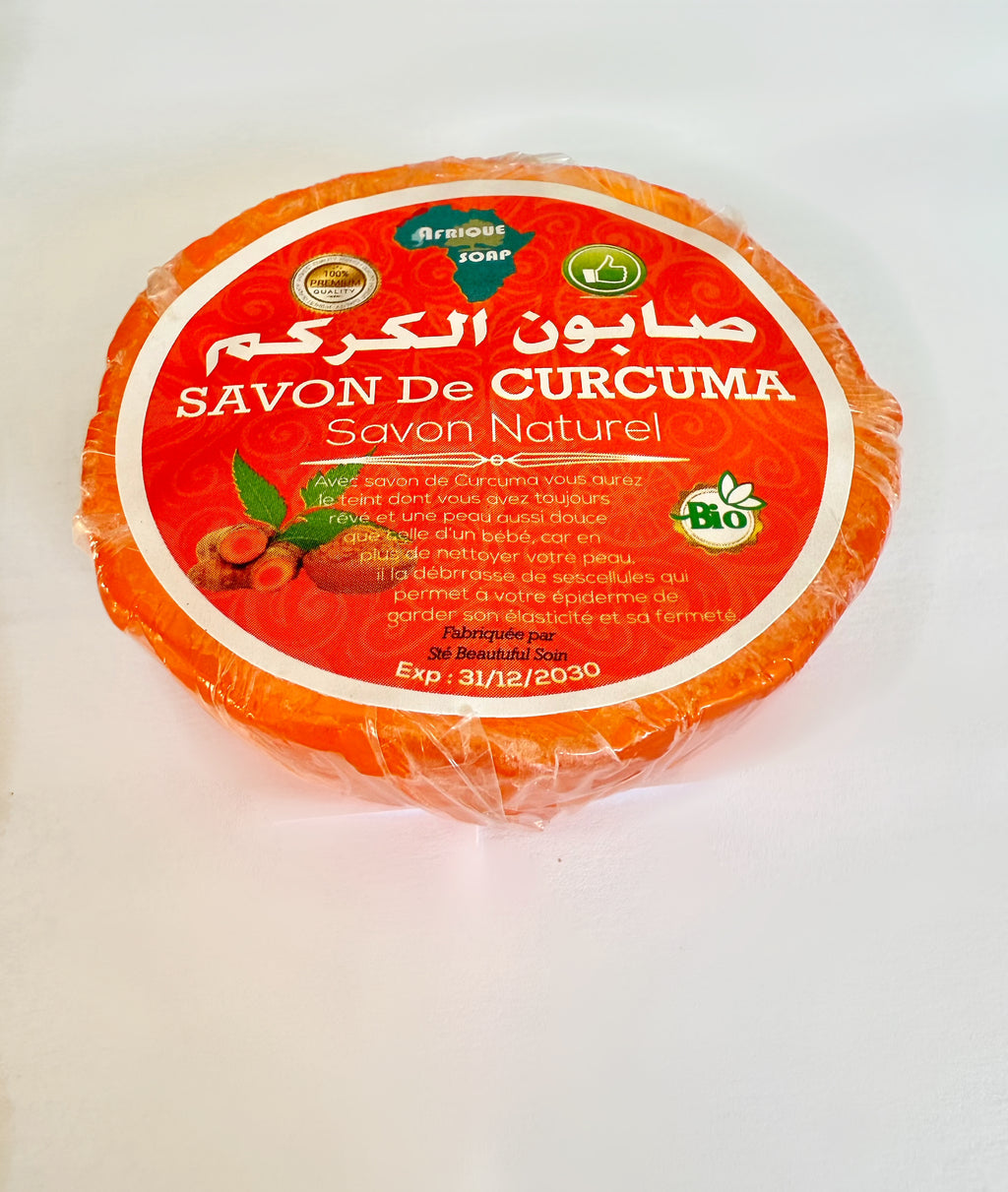 Savon à base de curcuma 100% naturel - 100g
