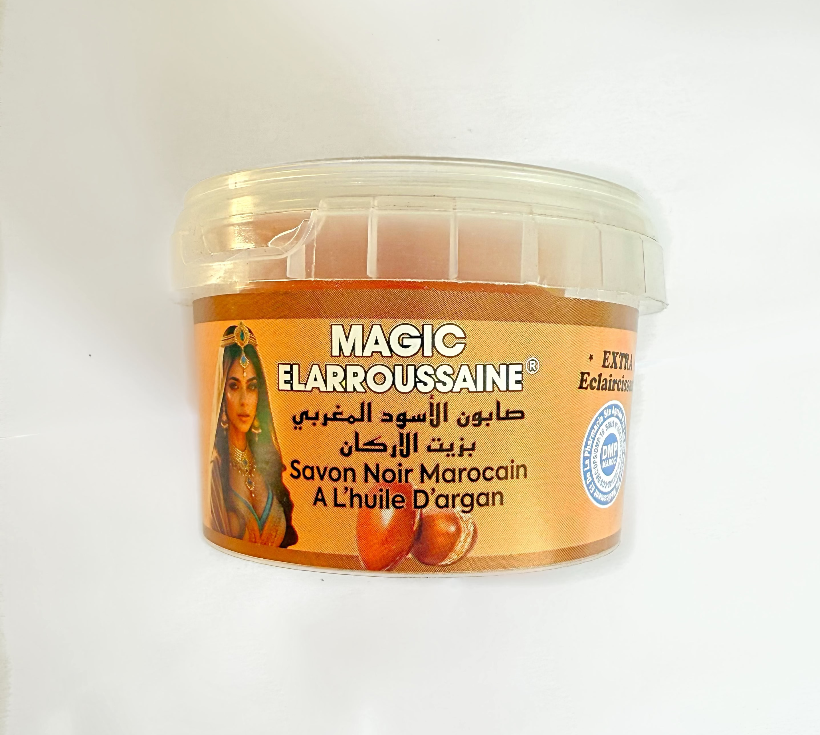 Savon Noir à l’Huile d’Argan – 250g