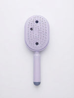 Brosse à cheveux lavande, côté picots