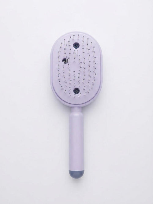 Brosse à cheveux lavande, côté picots