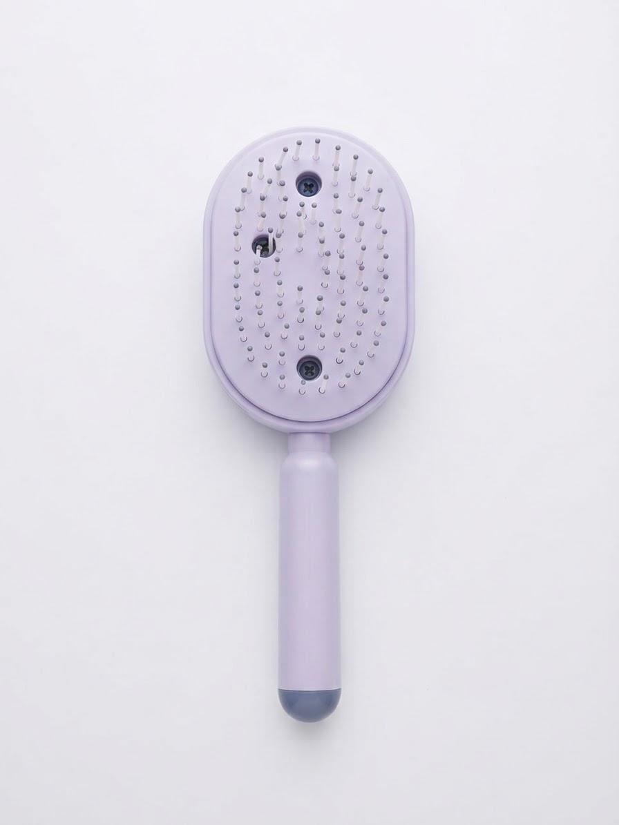 Brosse à cheveux lavande, côté picots