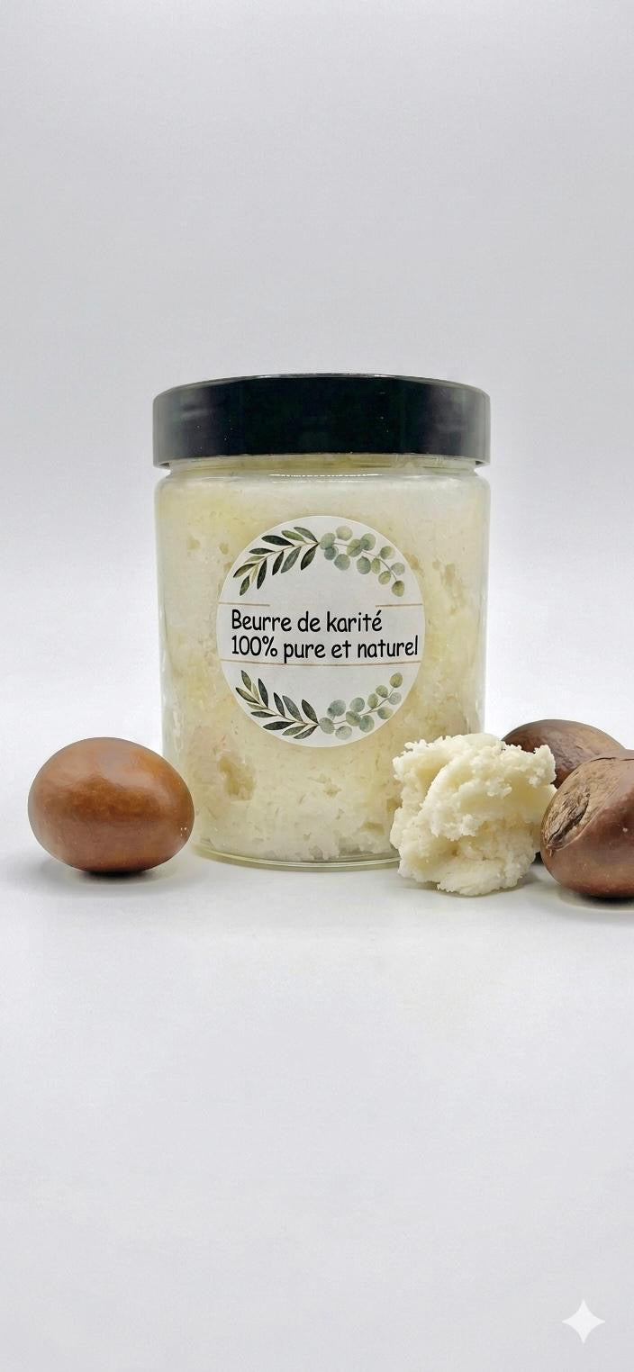 Beurre de karité 100% naturel - origine Côte d’Ivoire 150g