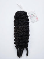 Mèche complète burmese curly 22 pouces en cheveux naturels, étiquette Messe Beauty Hair