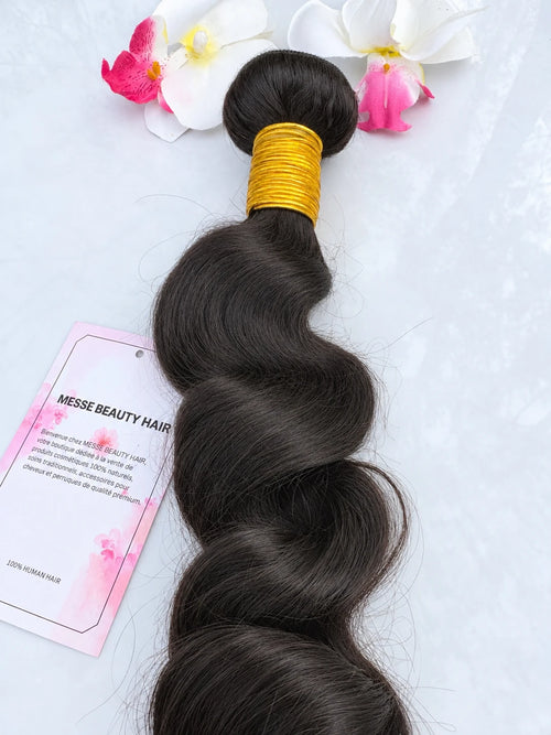 Mèches naturelles 100% Human Hair – Loose Wave 30 pouces, 95 g — verso