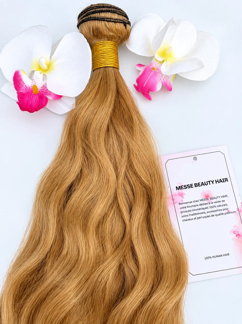 Mèches naturelles 100% Human Hair – Nature Wave #27 30 pouces, 95 g — verso