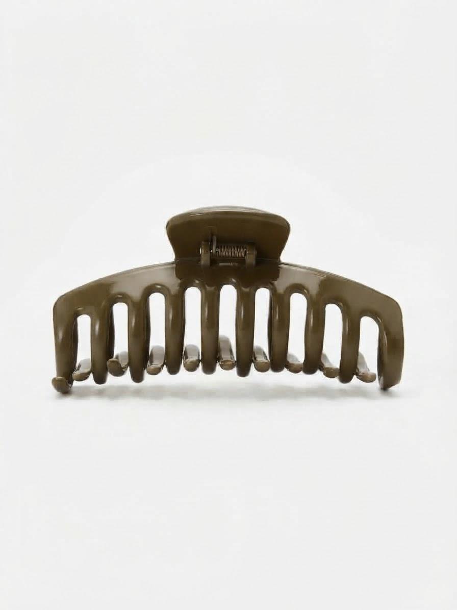 Pince à cheveux crabe olive